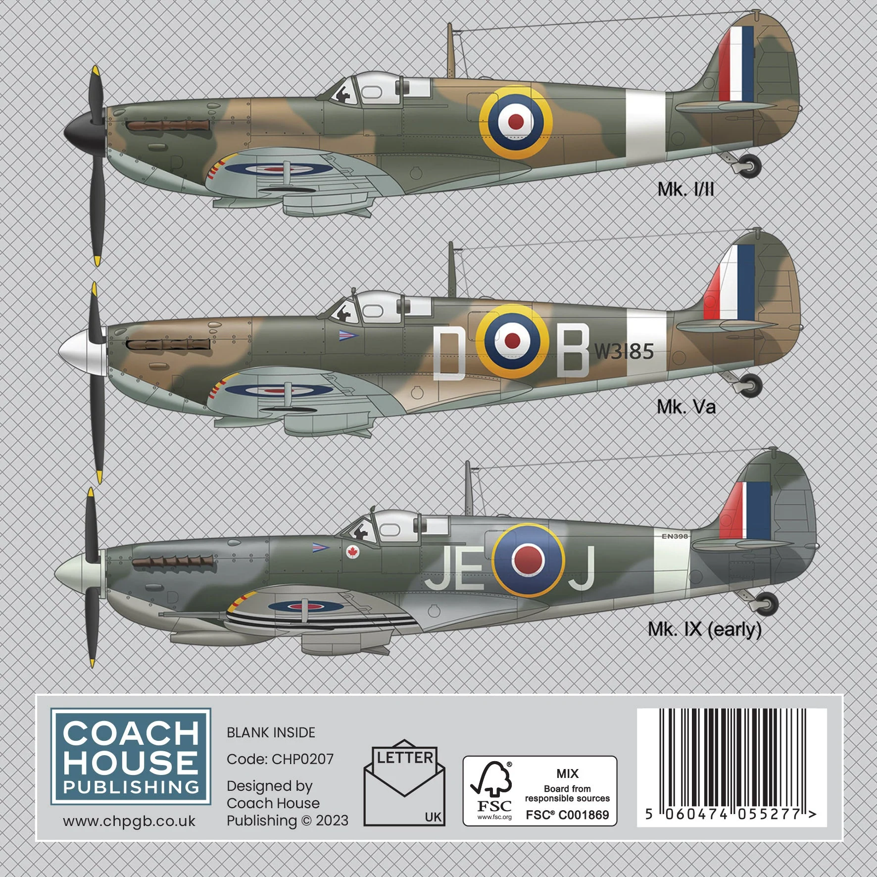 Spitfire Greeting Card - Image 2