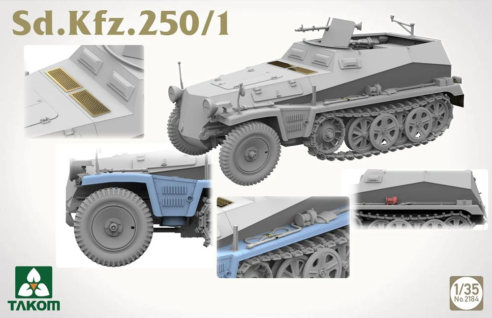 Takom 1/35 German Army SdKfz 250/1 - Image 2