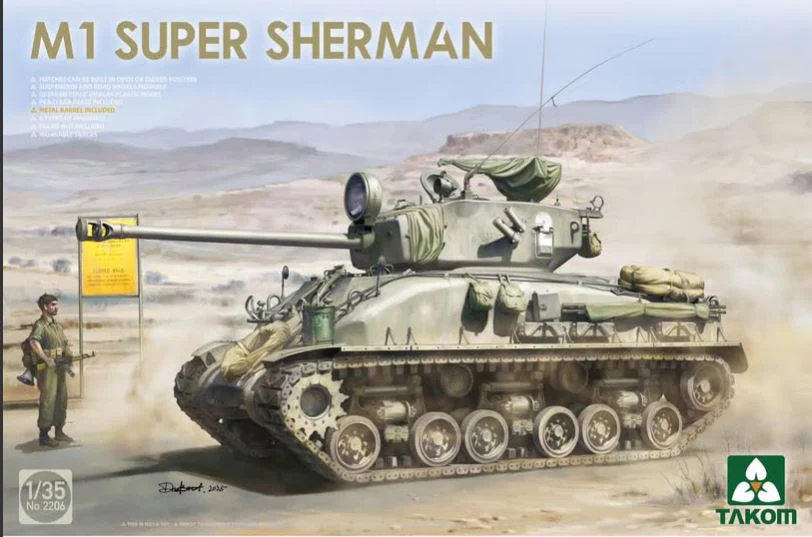 Takom 1/35 M1 Super Sherman