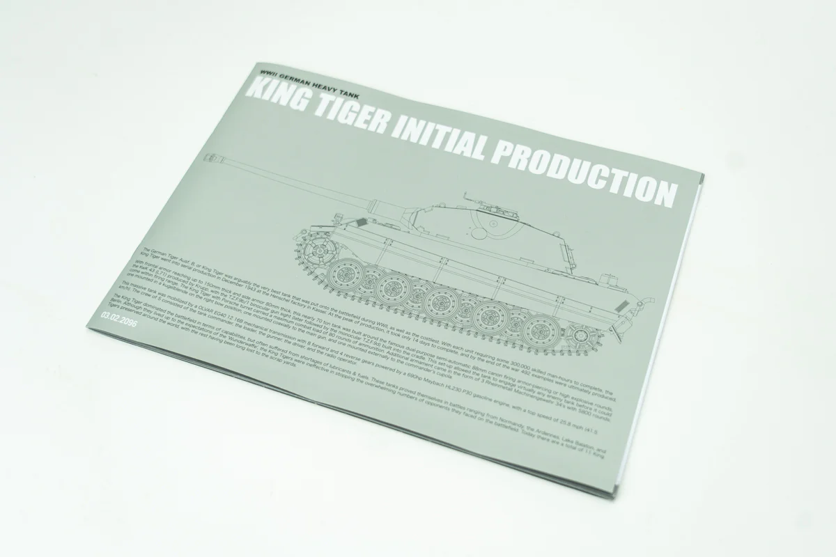 Takom King Tiger V2 Model - Image 10