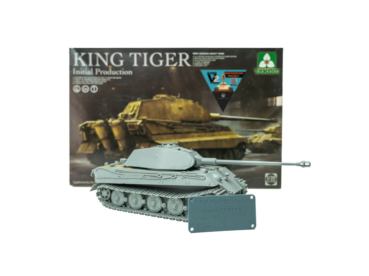 Takom King Tiger V2 Model - Image 2