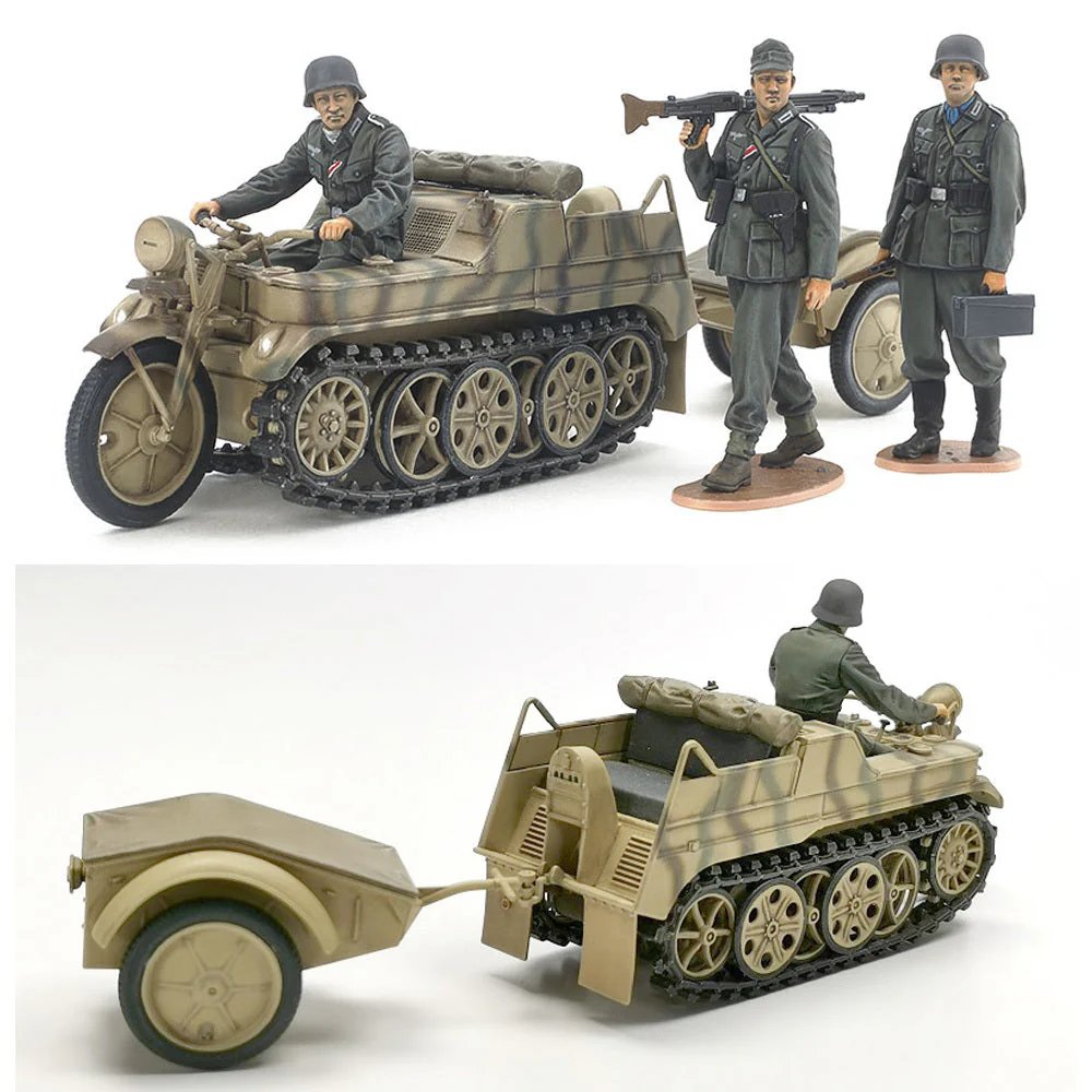 Tamiya 1/35 Sd.Kfz.2 Kettenkraftrad (Mid-Production) - Image 2
