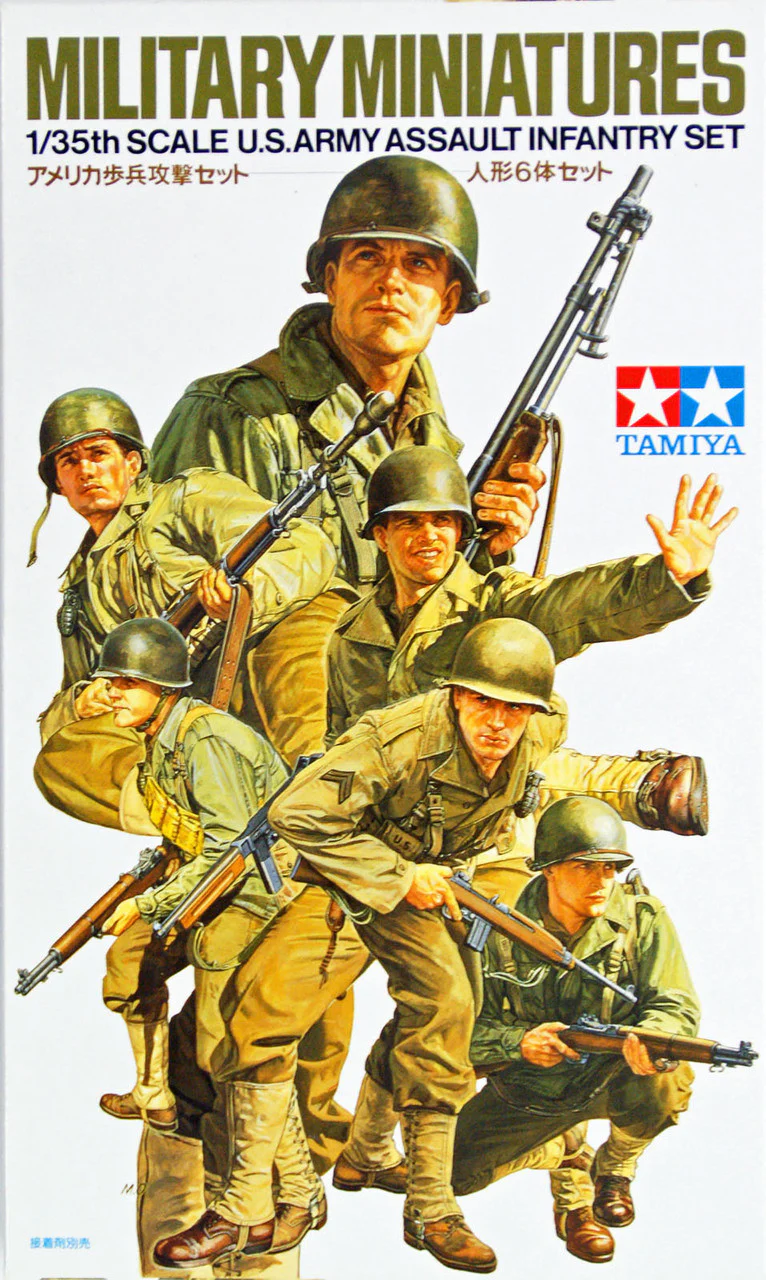 Tamiya 1/35 US Army Assault Infantry Set