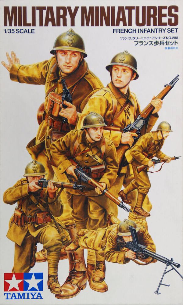 Tamiya 1/35 WWII French Infantry Set