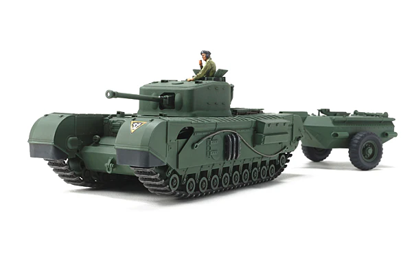 Tamiya 1/48 Churchill Mk. VII Crocodile