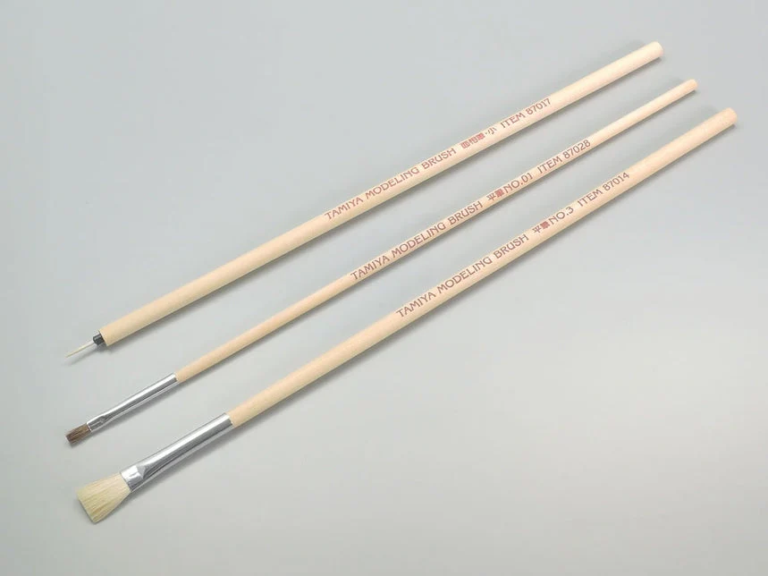 Tamiya Paint Brush Basic Set - Image 2