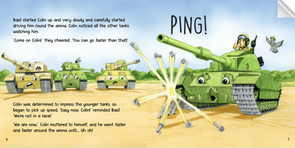 Tank Commander Basil's Museum Mission Book - Image 4