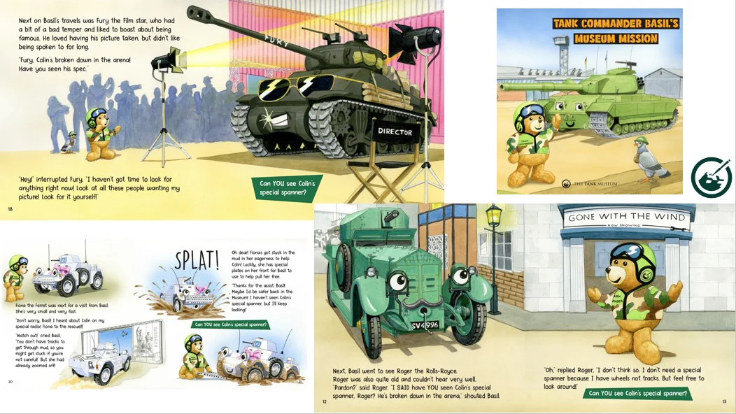 Tank Commander Basil's Museum Mission Book - Image 5