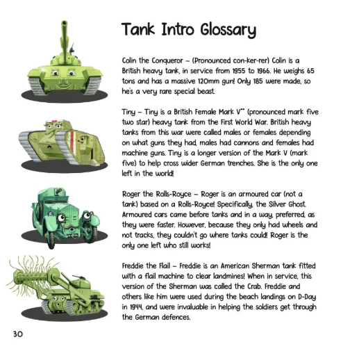 Tank Commander Basil's Museum Mission Book - Image 6