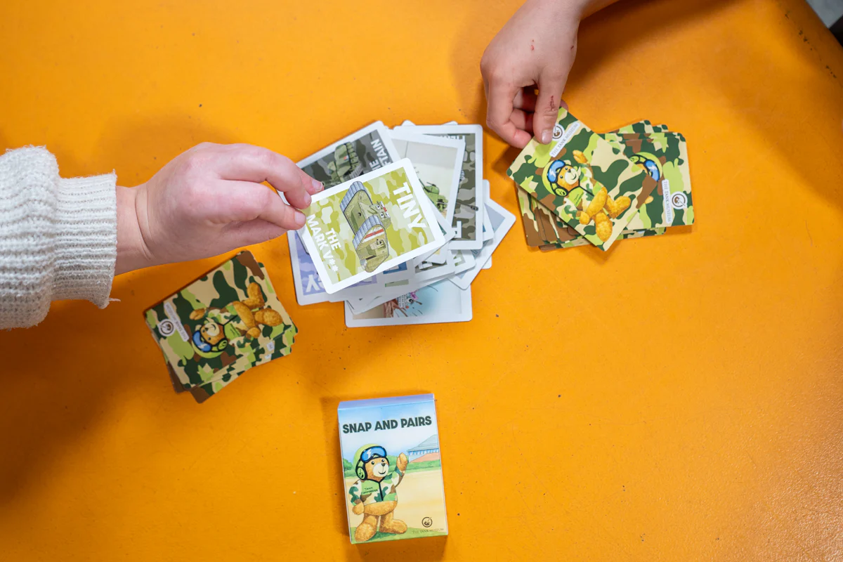 Tank Commander Basil's Snap and Pairs Card Game Deck - Image 5