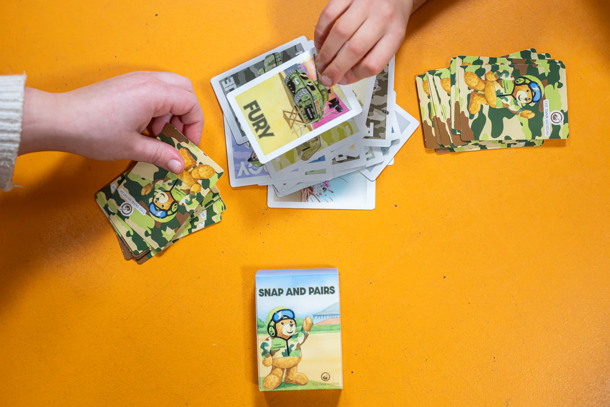 Tank Commander Basil's Snap and Pairs Card Game Deck - Image 6