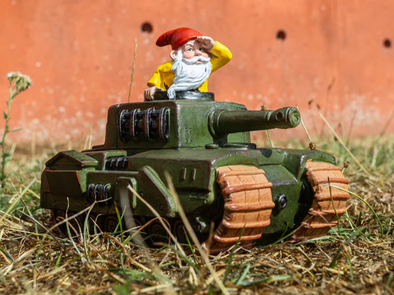 Tank Commander Gnome - Large