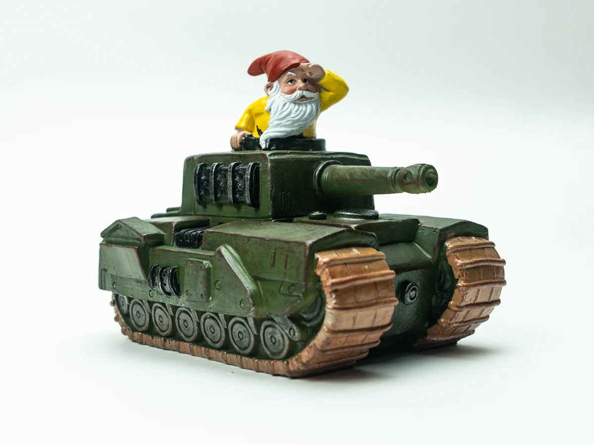 Tank Commander Gnome - Large - Image 2