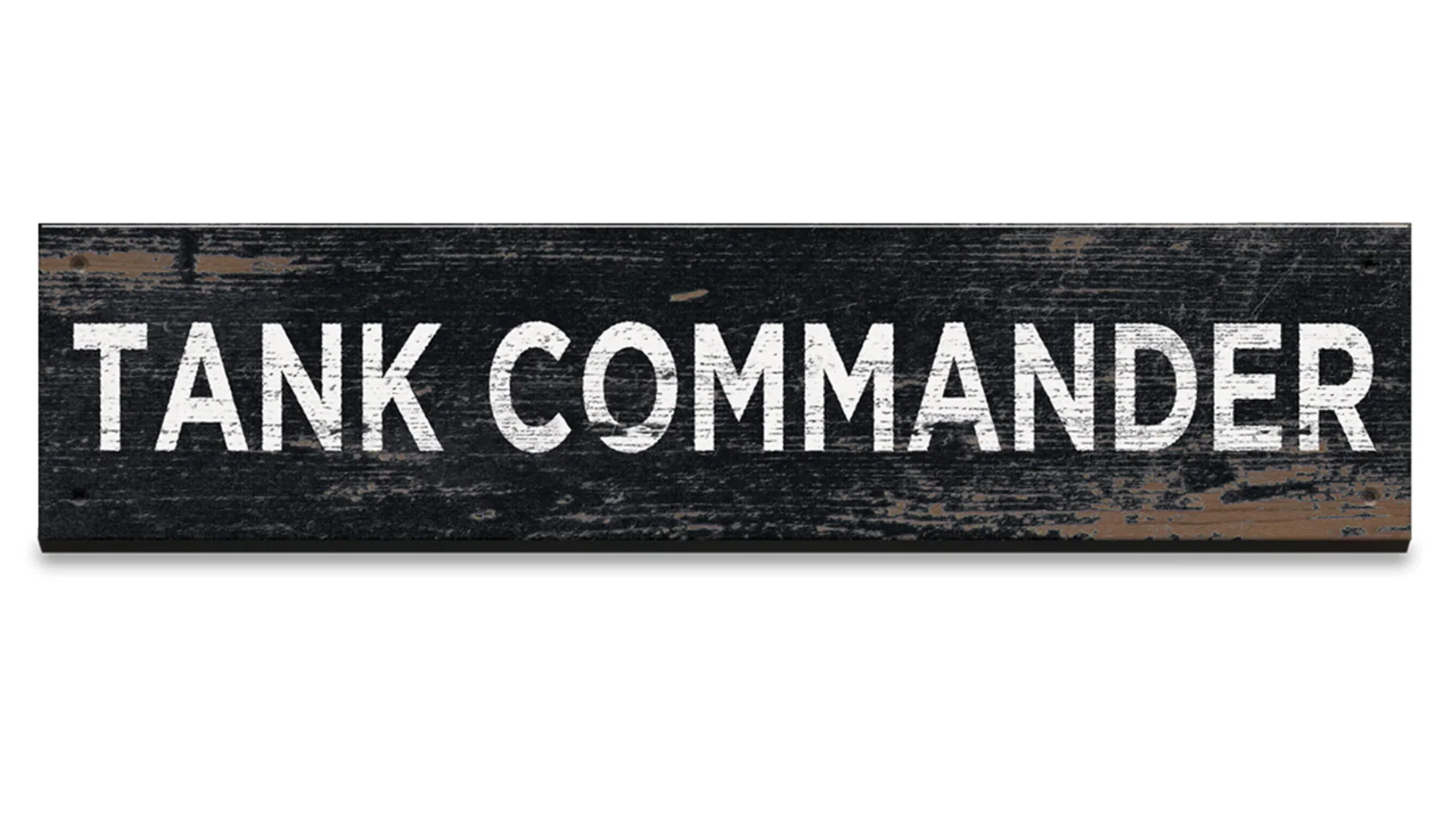 Tank Commander Wood Wall Sign - Image 3