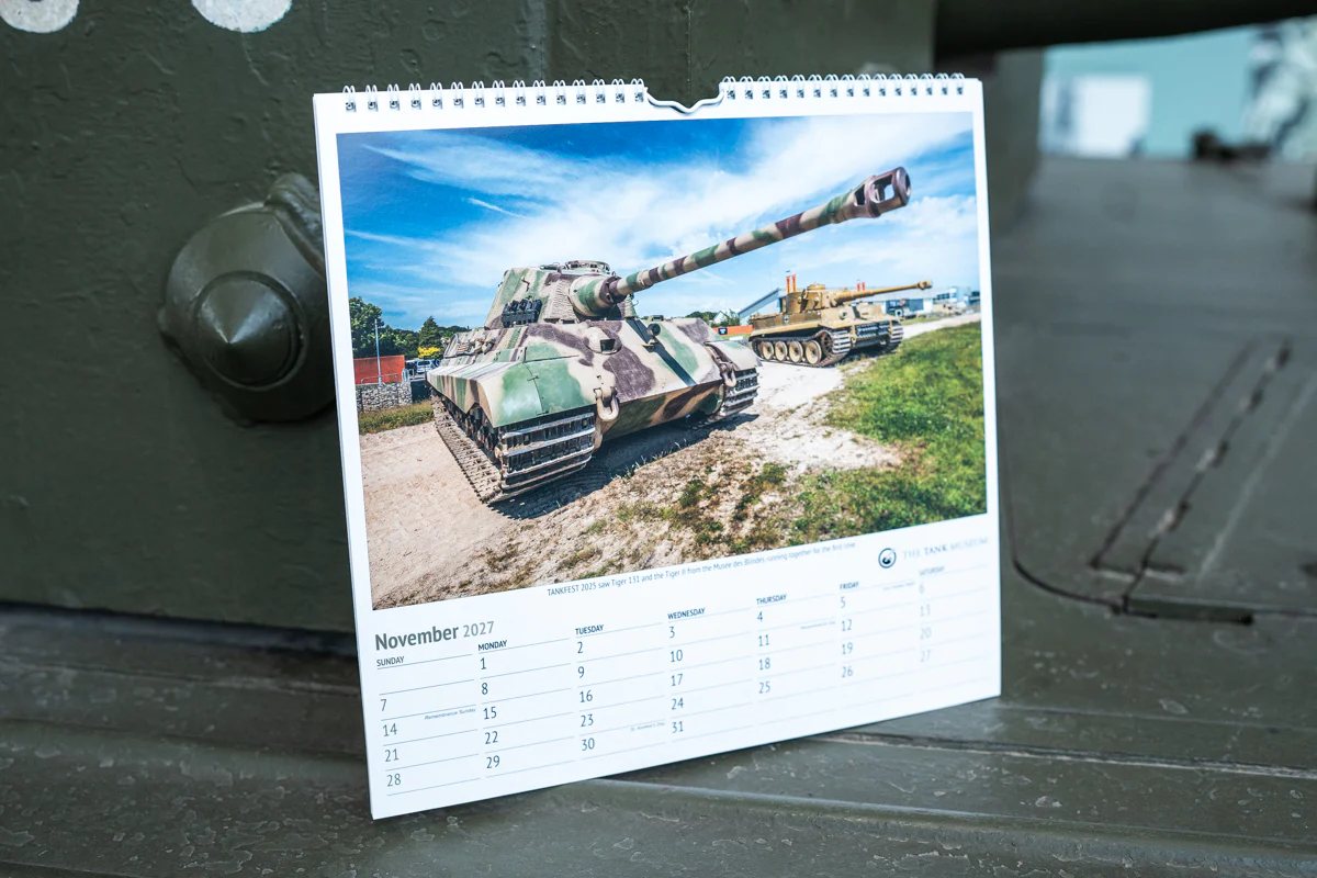 Tank Museum Calendar 2027 - Image 2