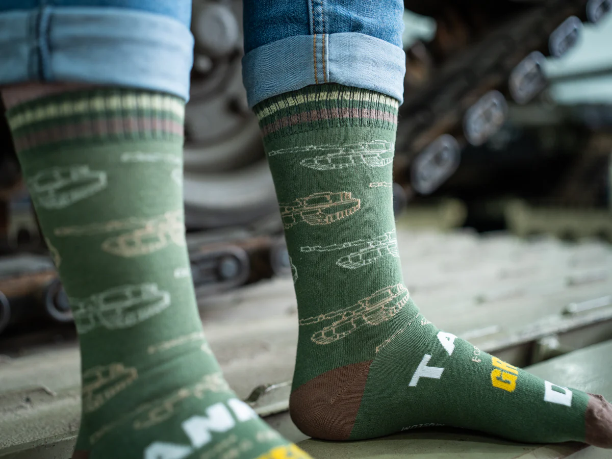 Tank Museum Limited Edition Greatest Dad Socks - Image 2