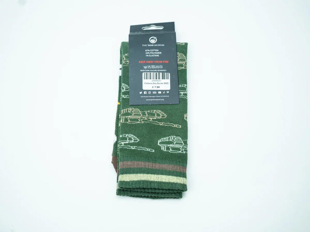 Tank Museum Limited Edition Greatest Dad Socks - Image 7