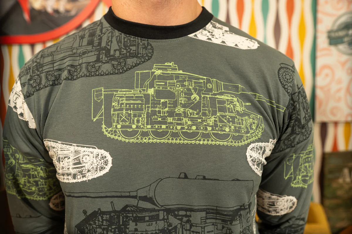 Tank Museum Outline Tanks Pyjamas - Image 3