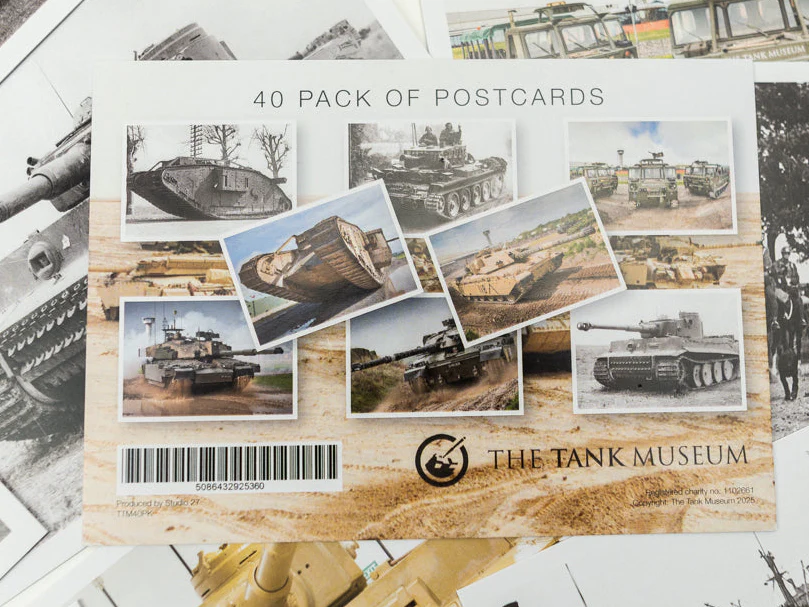 Tank Museum Postcard Pack of 40