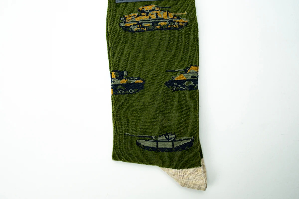 Tank Museum Socks Green: British Tanks - Image 6