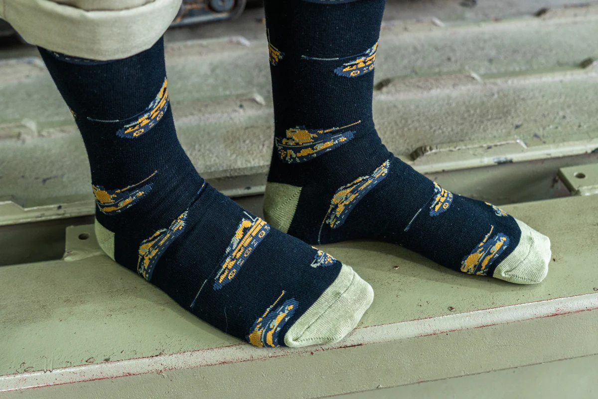 Tank Museum Socks Black: German Tanks - Image 2