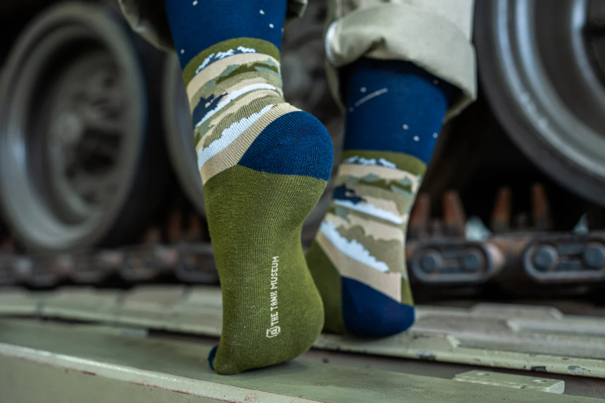 Tank Museum Socks Scenery: Night Tanks - Image 4