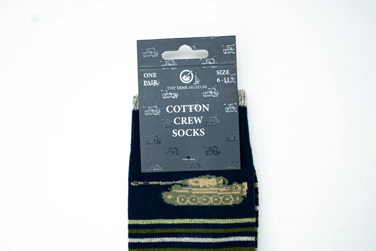 Tank Museum Socks Stripe: Tiger Tank - Image 5
