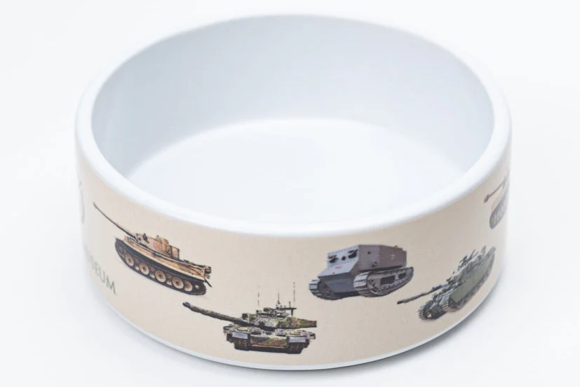 Tank Museum Tanks Dog Bowl - Image 2