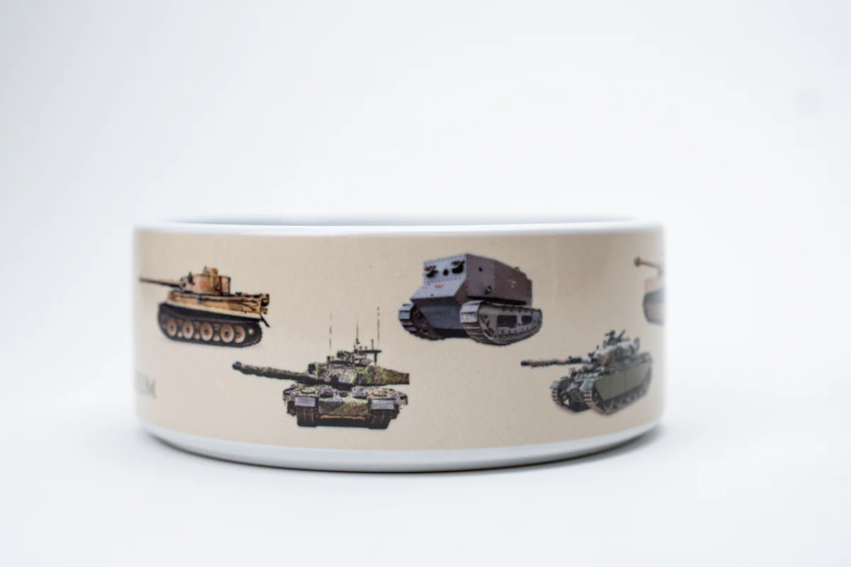 Tank Museum Tanks Dog Bowl - Image 4