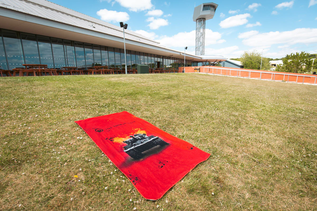 Tank Museum Tiger 131 Beach Towel - Image 2