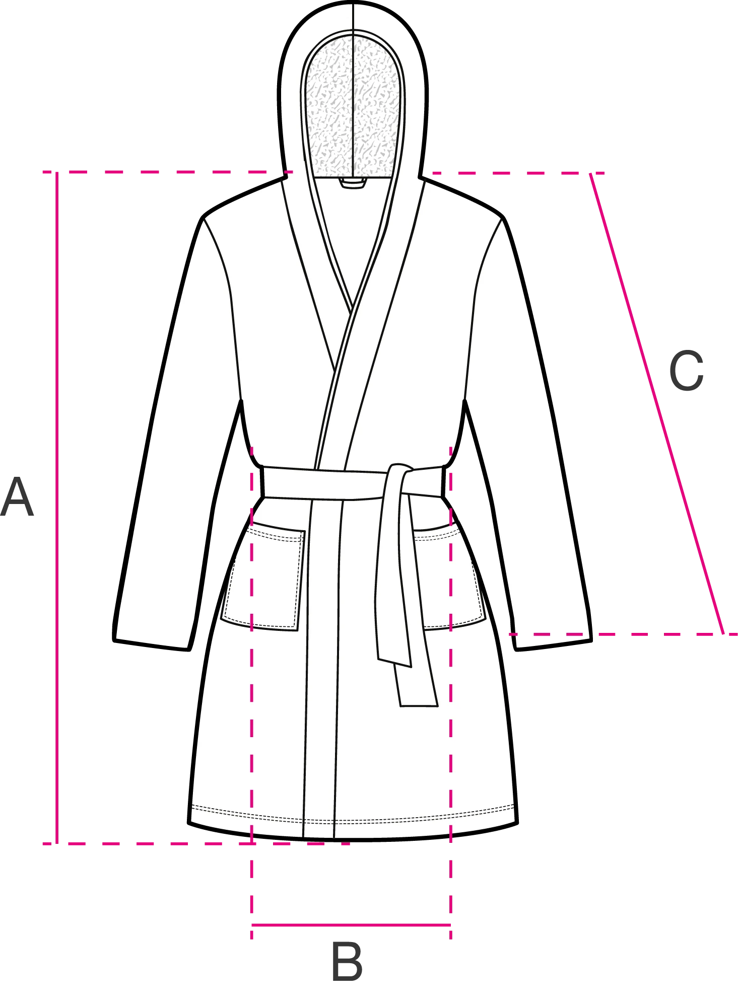 Tank Outline Fleece Dressing Gown - Image 7