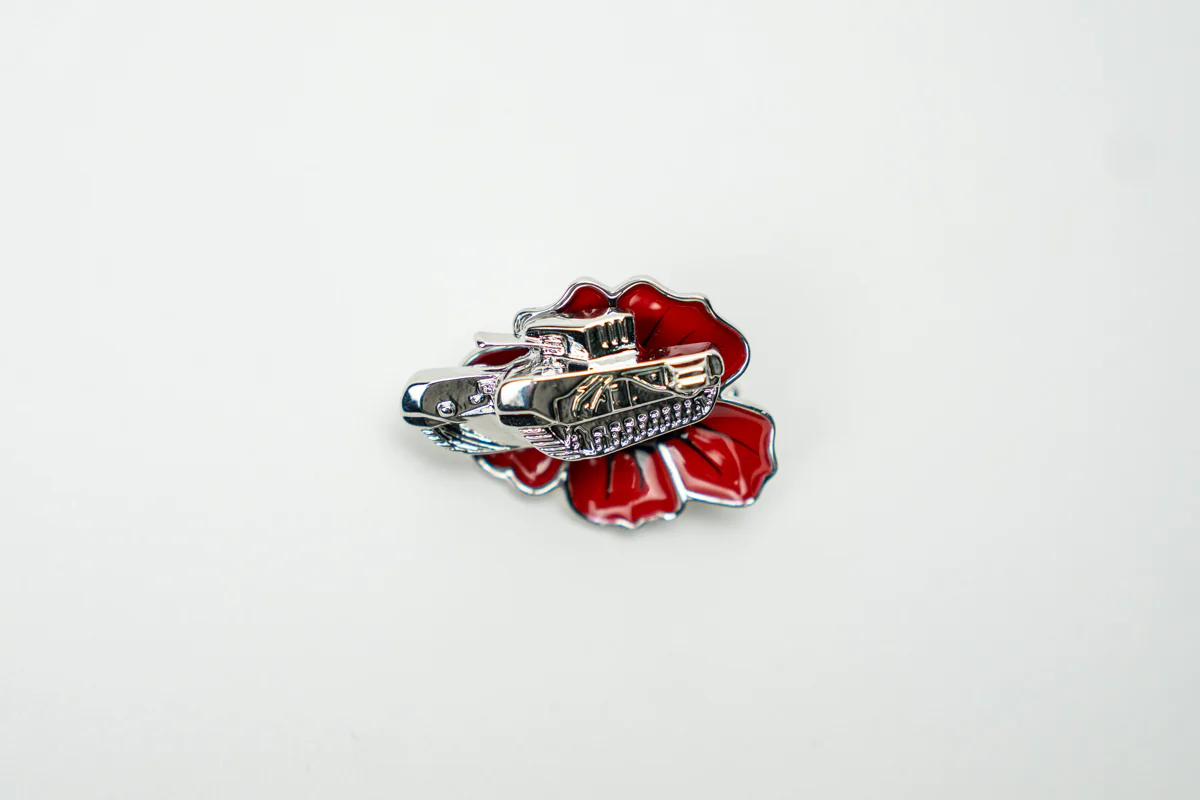 Tank Poppy Brooch - Image 2