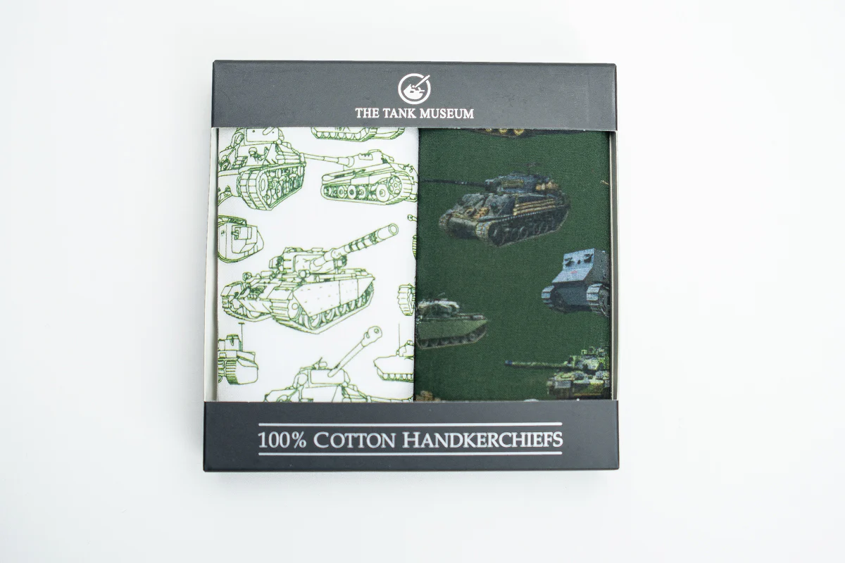 Tank Print Montage Handkerchiefs - Image 2