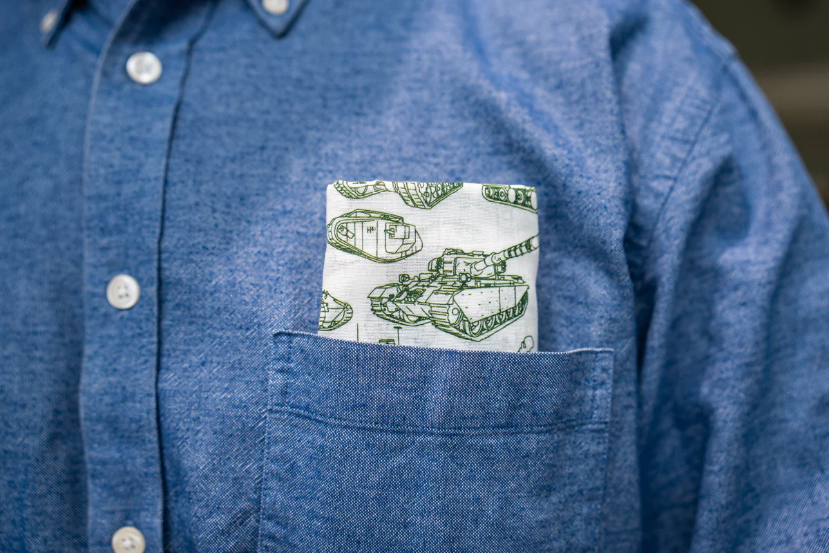 Tank Print Montage Handkerchiefs - Image 3