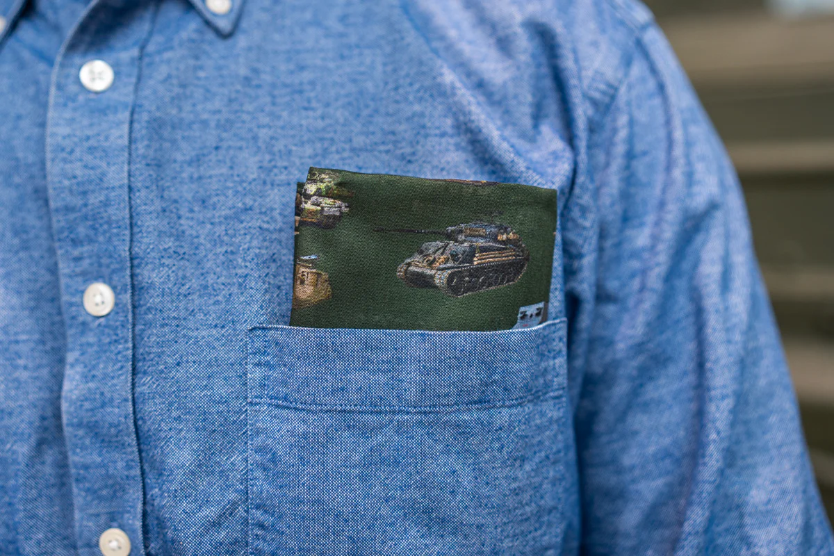 Tank Print Montage Handkerchiefs - Image 4