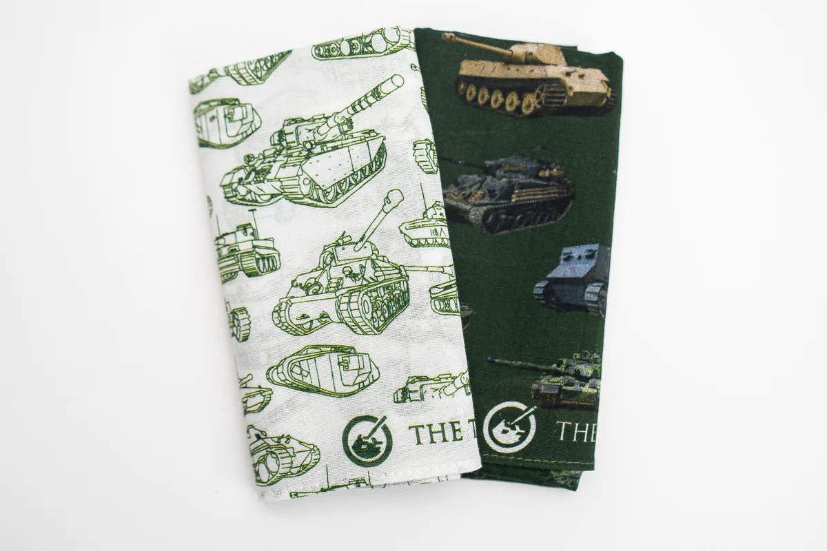 Tank Print Montage Handkerchiefs - Image 5