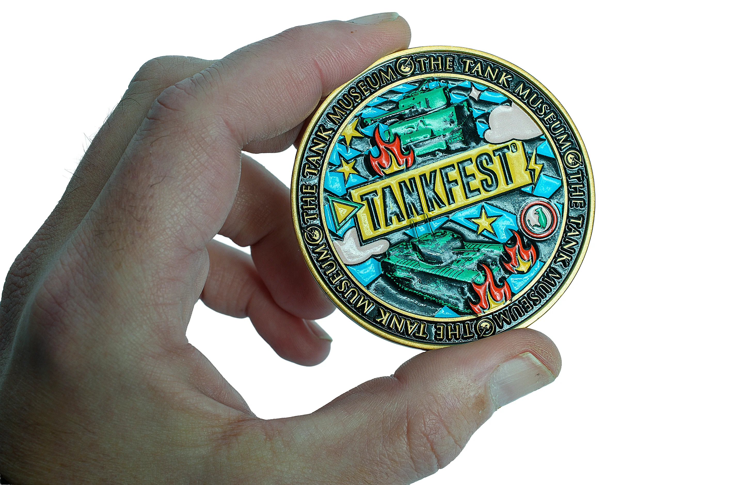 TANKFEST 2026 Collectors Medallion - Image 3