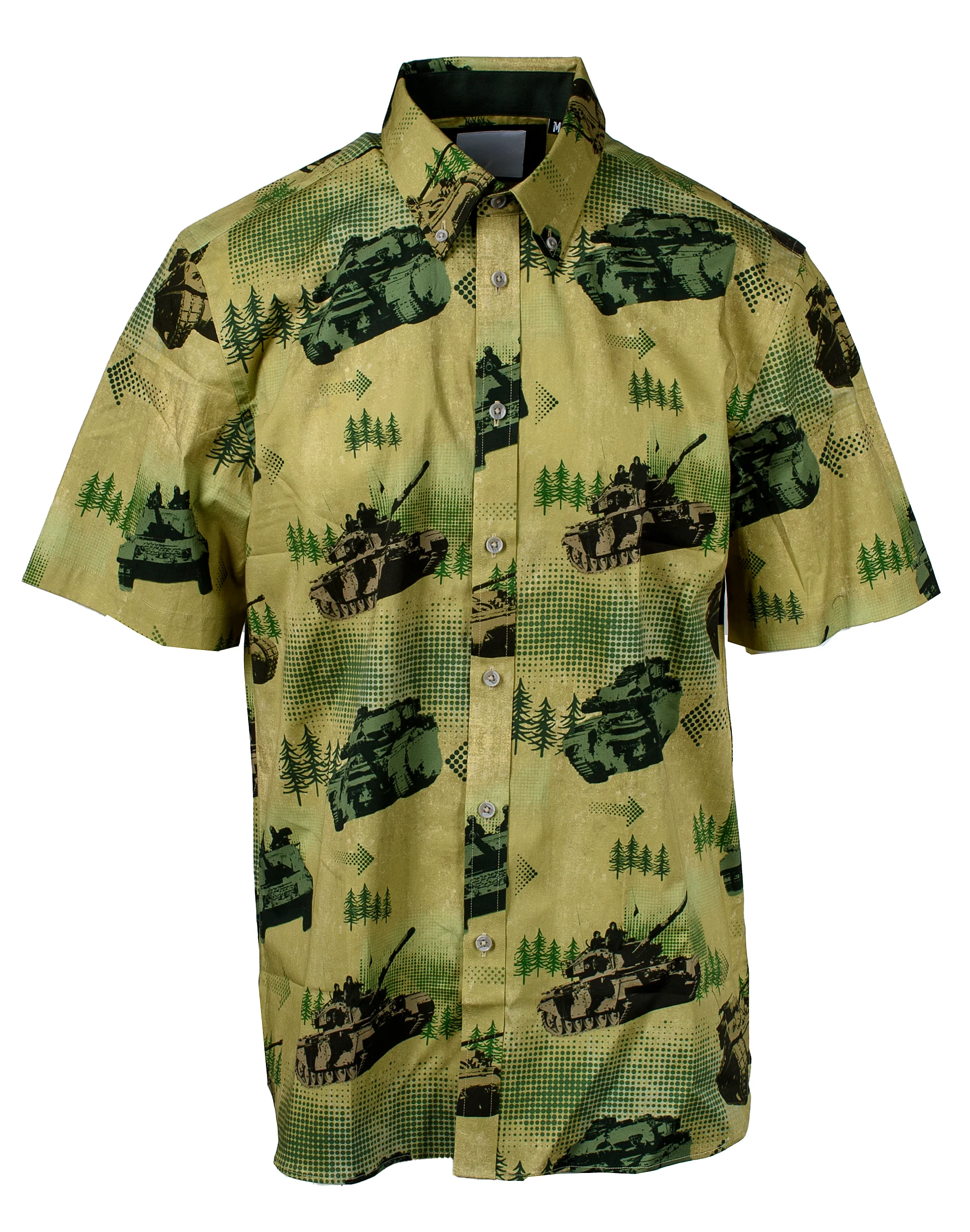 Tanks Hawaiian Shirt - Image 4