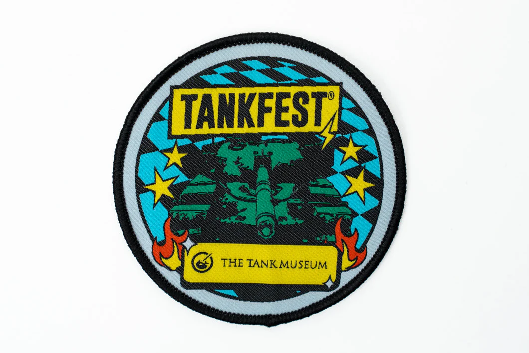 TANKFEST 2026 Iron on Patch - Image 2