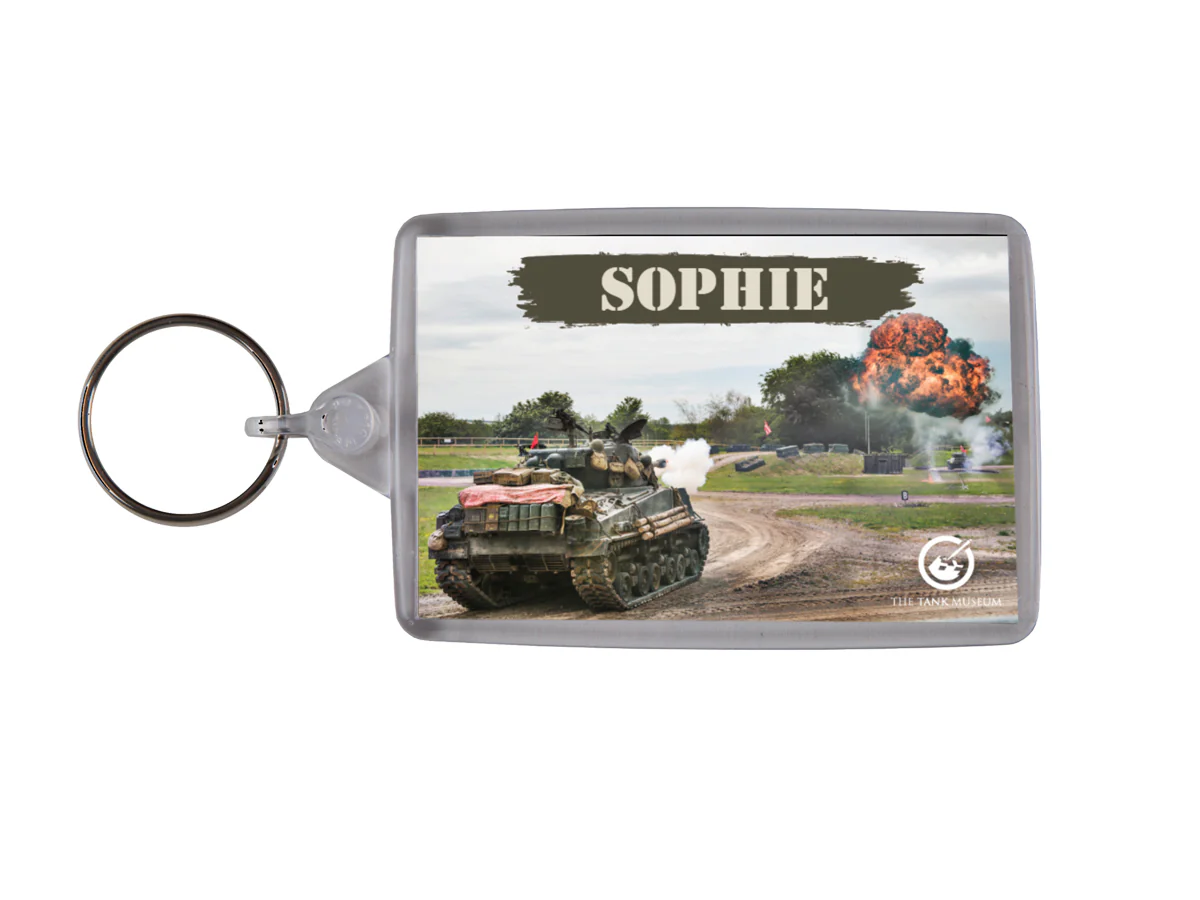 Tanks In Action Keyring