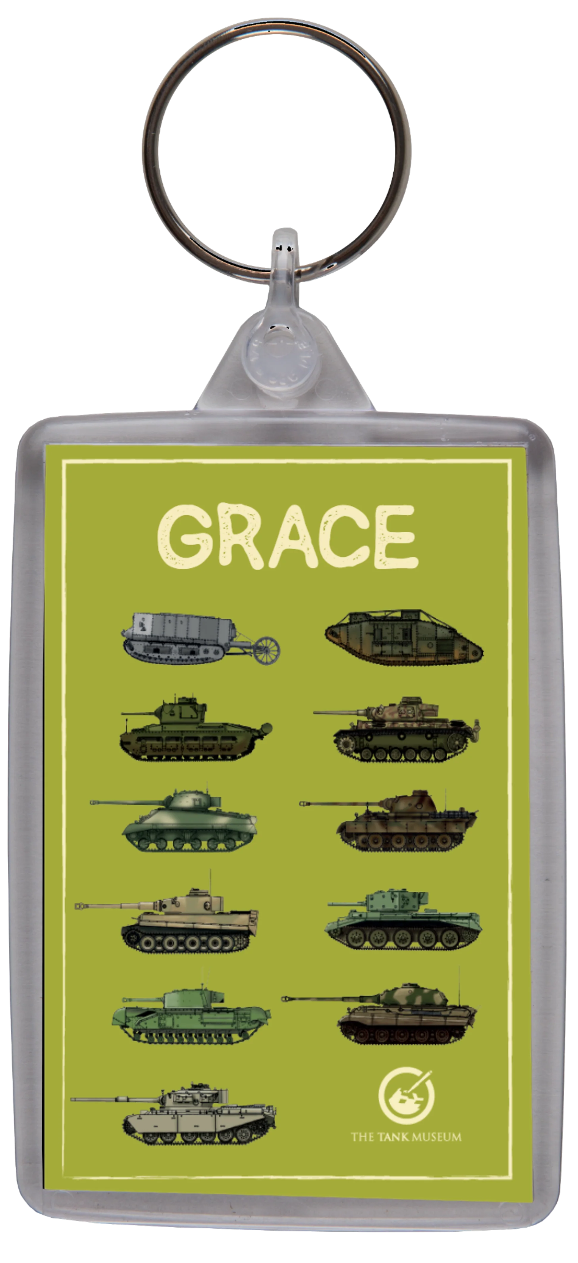 Tanks Keyring