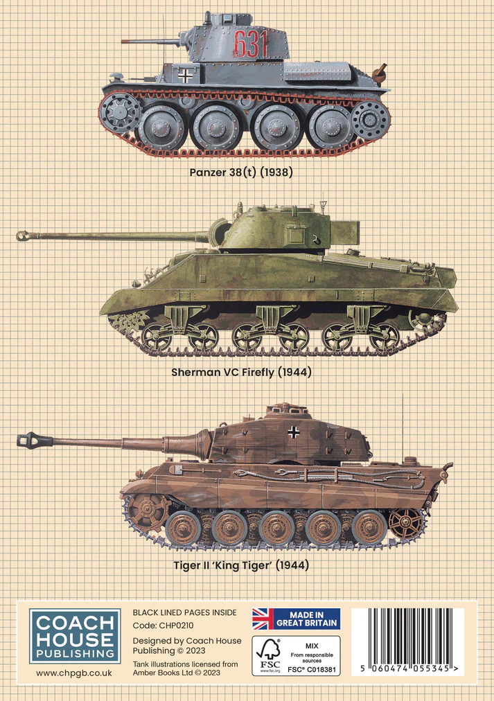 Tanks Paperback Notebook - Image 2