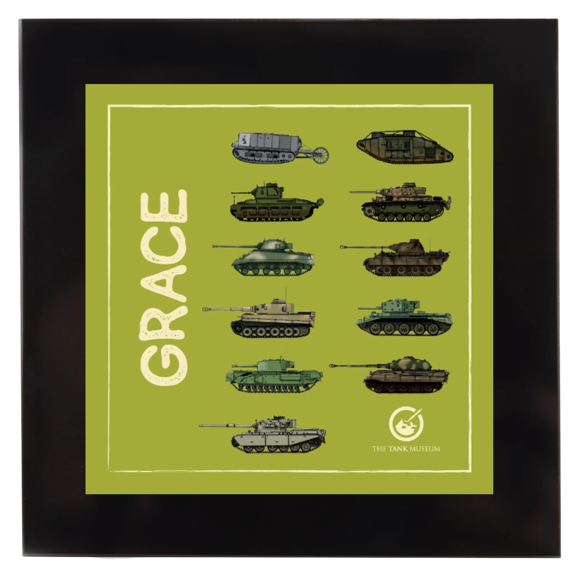 Tanks Square Coaster