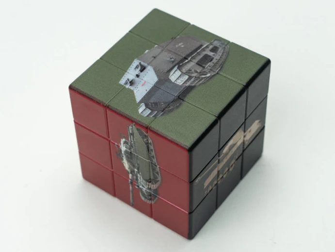 Tanks Square Puzzle Cube - Image 2