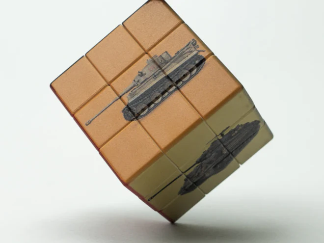 Tanks Square Puzzle Cube - Image 3