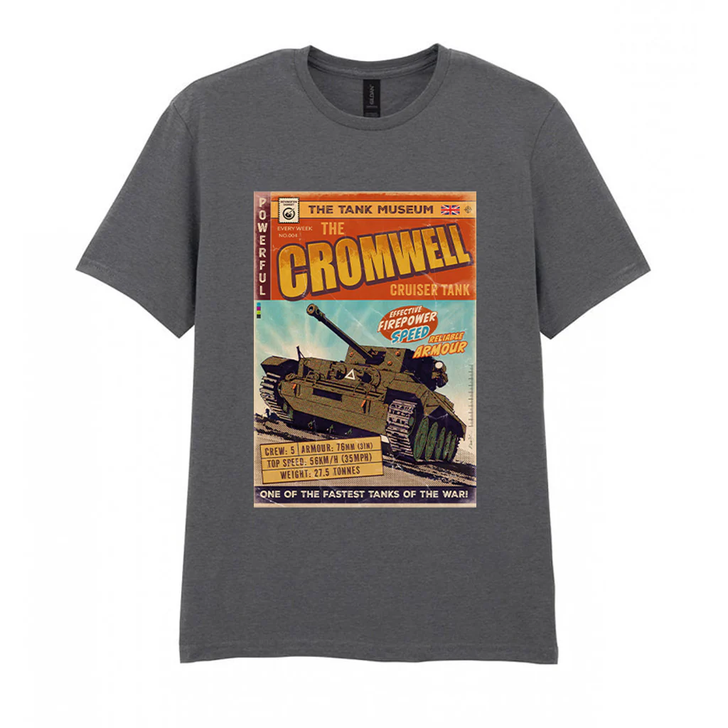 The Cromwell Cruiser Comic T-Shirt - Image 5