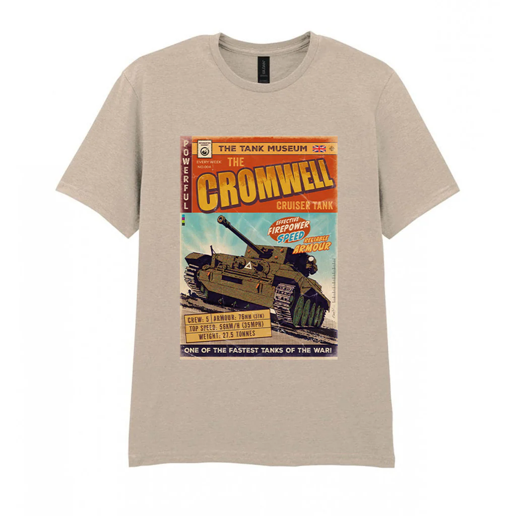 The Cromwell Cruiser Comic T-Shirt - Image 6