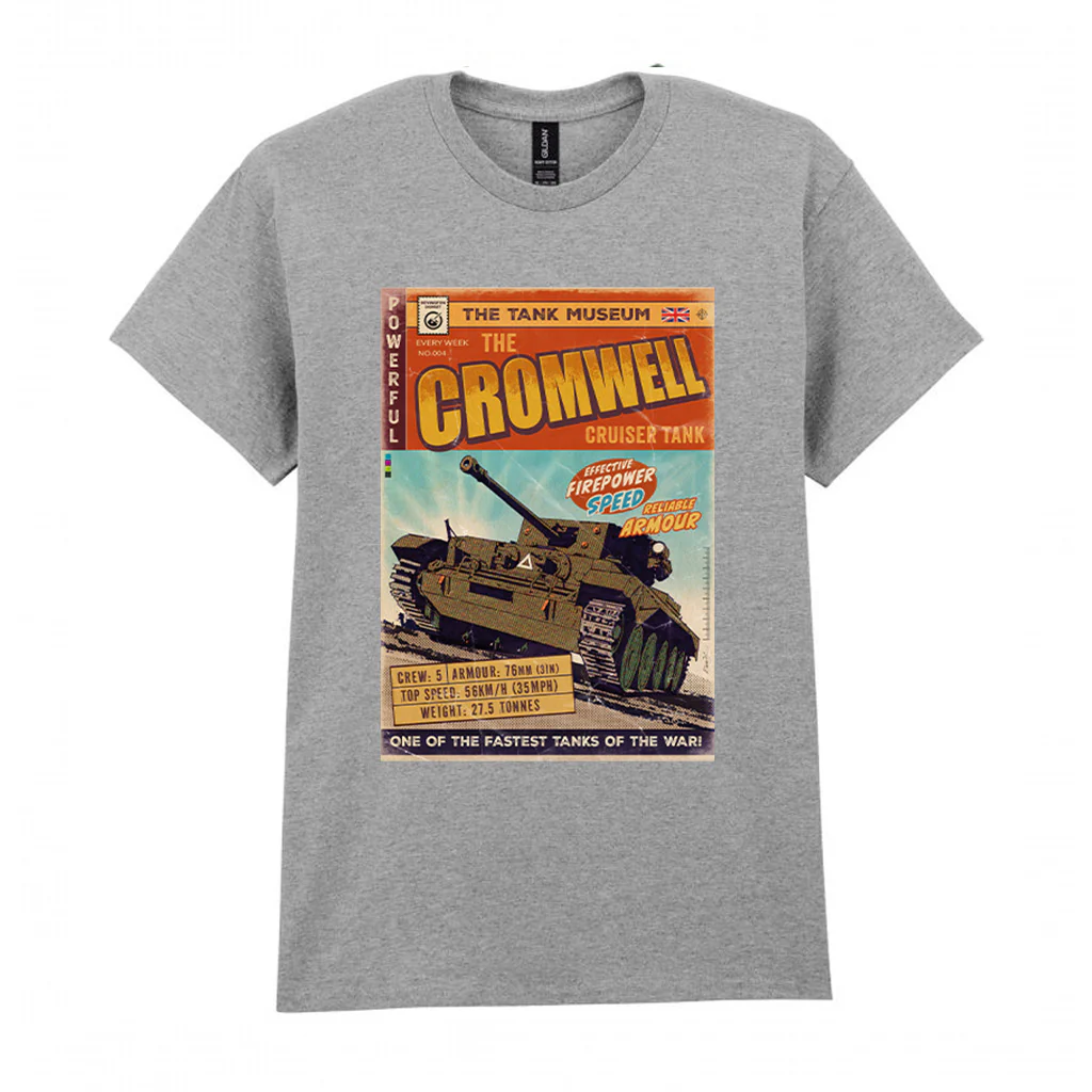 The Cromwell Cruiser Comic T-Shirt - Image 8