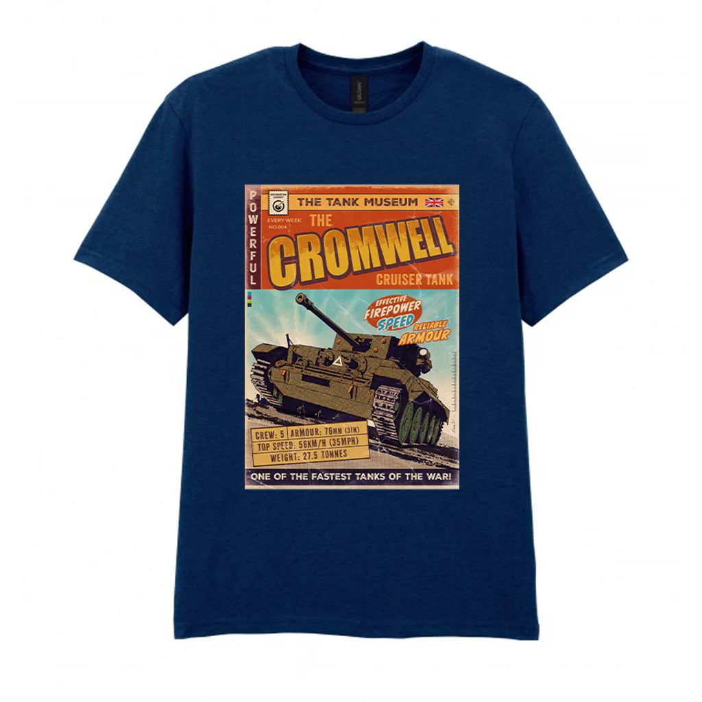 The Cromwell Cruiser Comic T-Shirt - Image 9