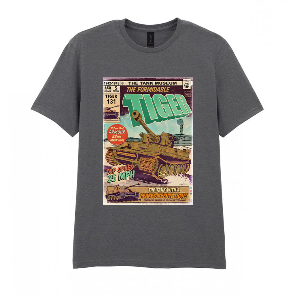 The Formidable Tiger Comic T-Shirt - Image 5